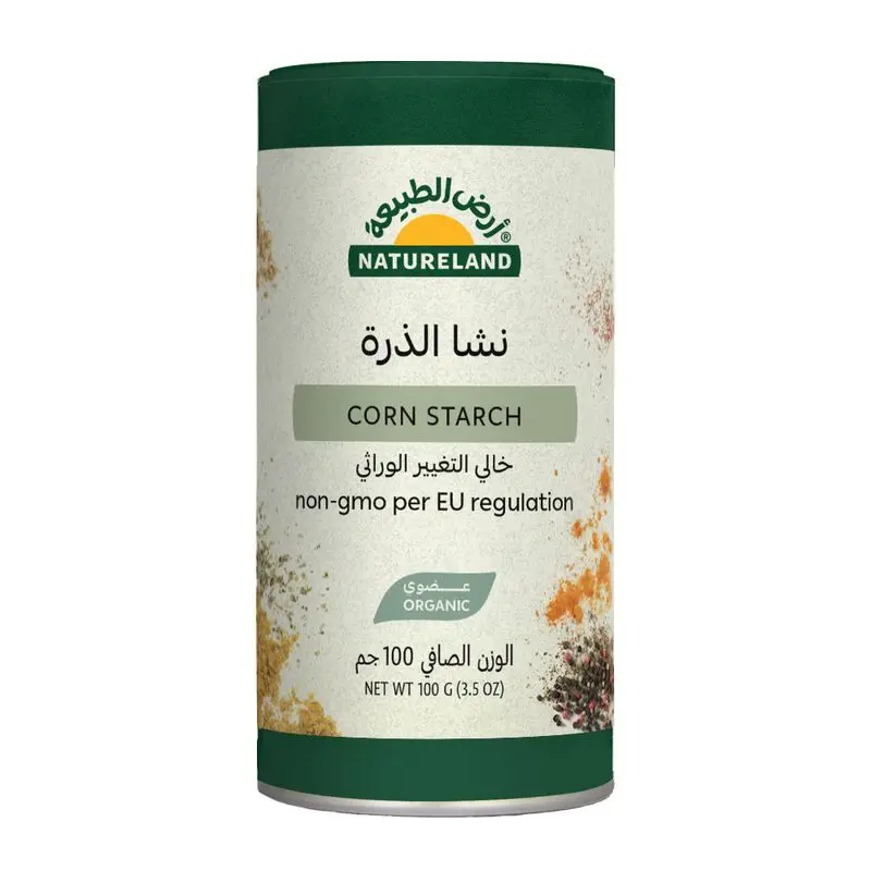 نشا الذرة خالي التغير الوراثي عضوي
